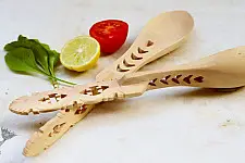 Purnak ✼ Udayagiri Wooden Cutlery ✼ ( Single Piece ) { 24 }